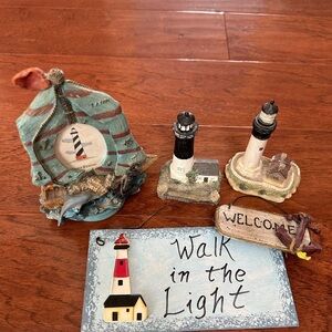 Lighthouse Decor Set